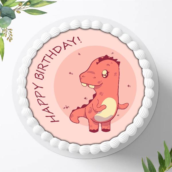 Dinosaurier Tortenaufleger Ø 20cm, 0285c