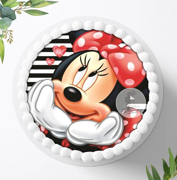 Minnie Maus Tortenaufleger Ø 20cm, 0294w
