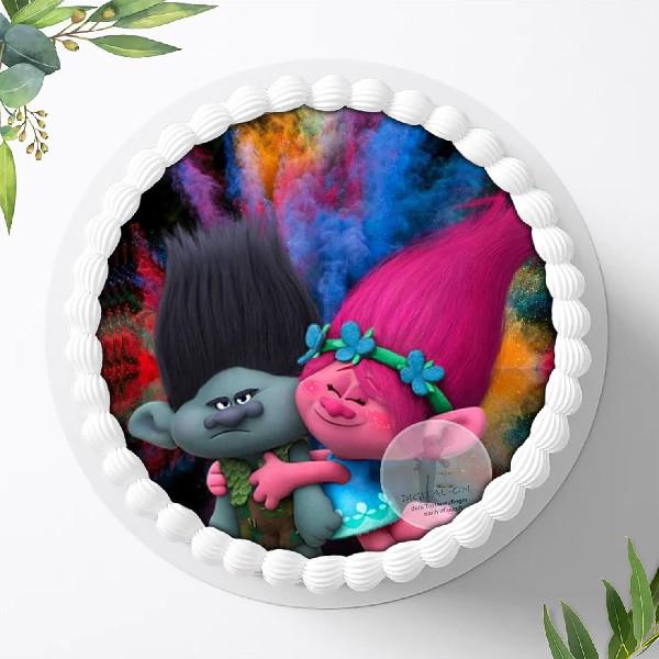 Trolls Tortenaufleger Ø 20cm, 0305w