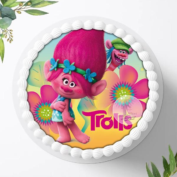 Trolls Tortenaufleger Ø 20cm, 0307w