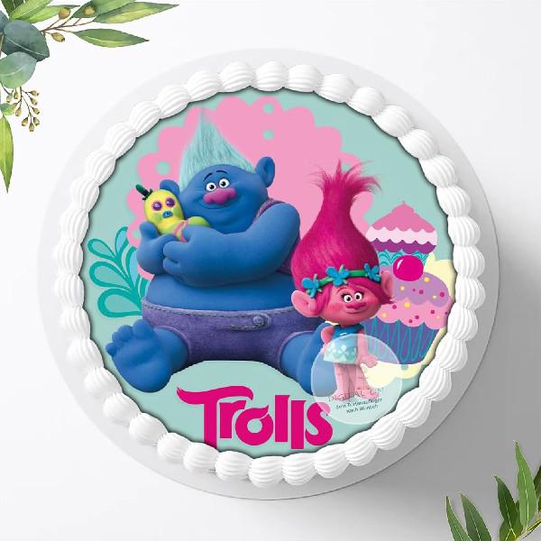 Trolls Tortenaufleger Ø 20cm, 0308w