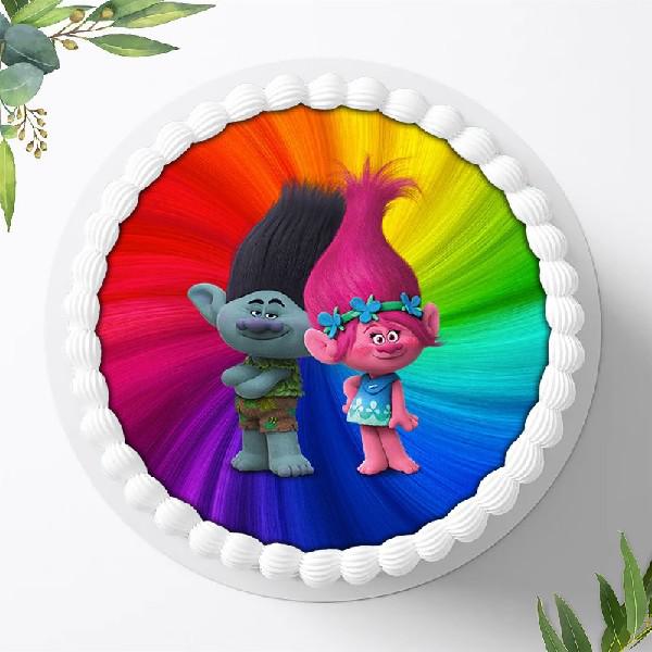 Trolls Tortenaufleger Ø 20cm, 0312w