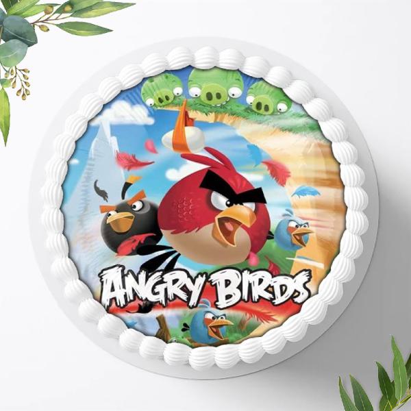 Angry Birds Tortenaufleger Ø 20cm, 0368w
