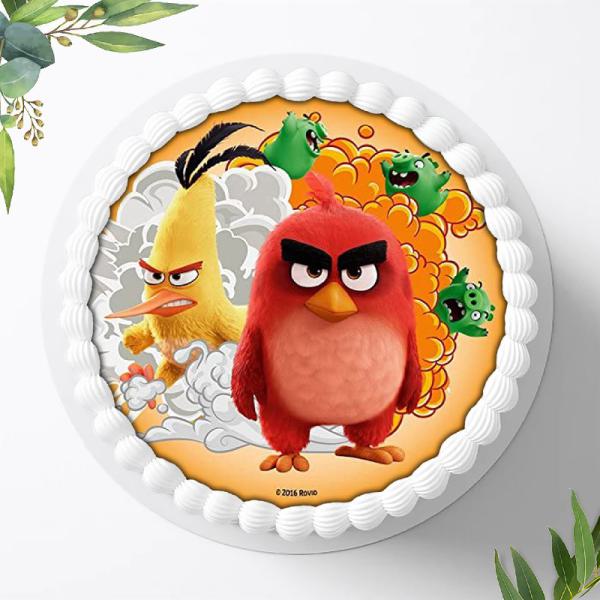 Angry Birds Tortenaufleger Ø 20cm, 0370w