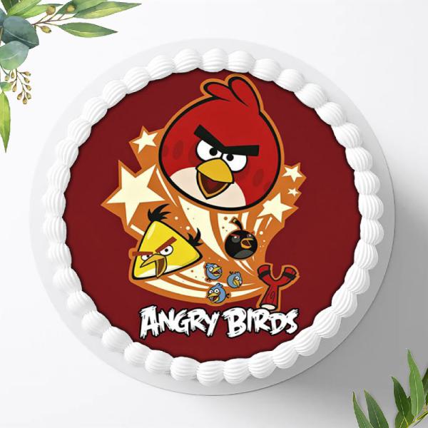 Angry Birds Tortenaufleger Ø 20cm, 0373w
