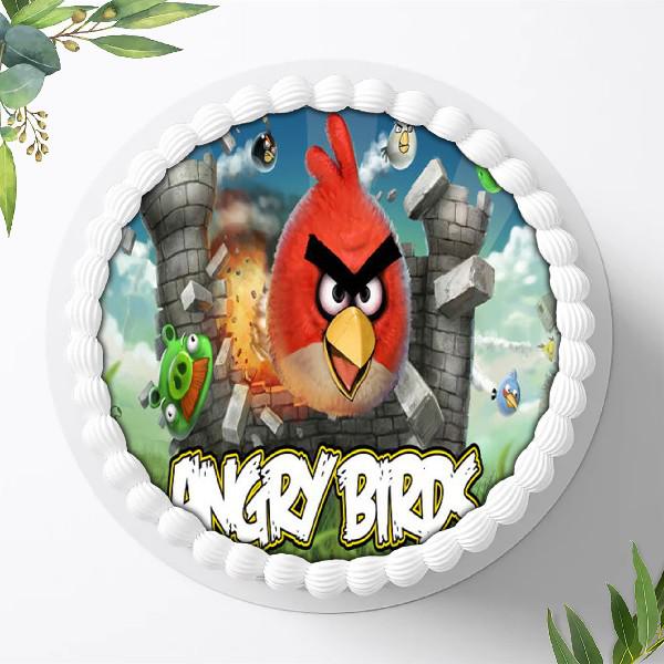 Angry Birds Tortenaufleger Ø 20cm, 0376w