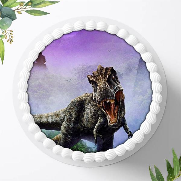 Dinosaurier Tortenaufleger Ø 20cm, 0400c