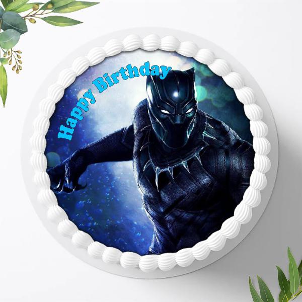 Black Panther Tortenaufleger Ø 20cm, 0402w