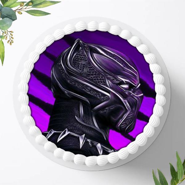 Black Panther Tortenaufleger Ø 20cm, 0407w