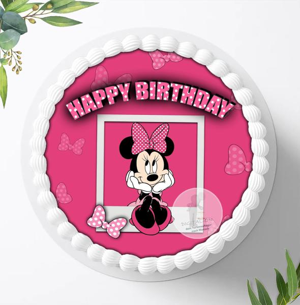 Minnie Maus Tortenaufleger Ø 20cm, 0453c