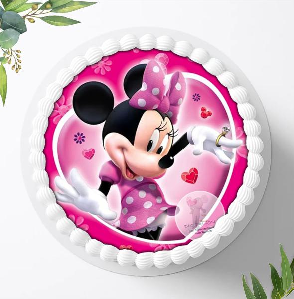 Minnie Maus Tortenaufleger Ø 20cm, 0471w