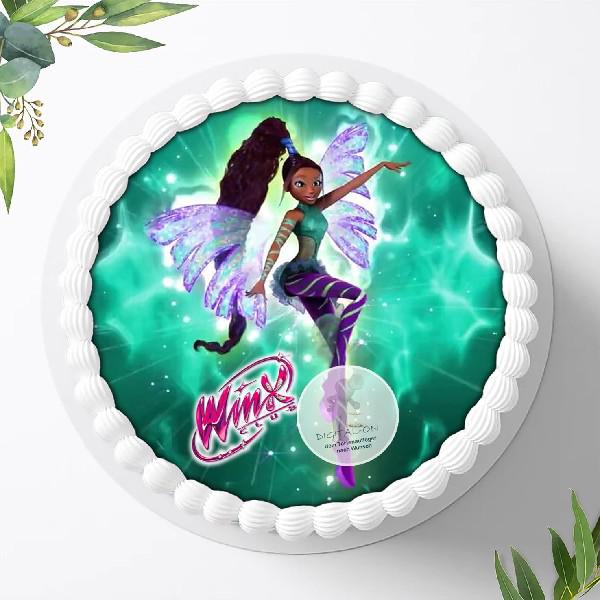 Winx Feen Elfen Tortenaufleger Ø 20cm, 0540w