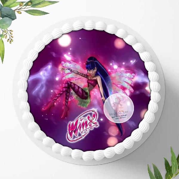 Winx Feen Elfen Tortenaufleger Ø 20cm, 0541w