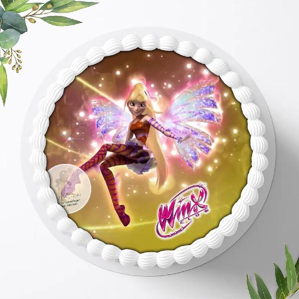 Winx Feen Elfen Tortenaufleger Ø 20cm, 0542w