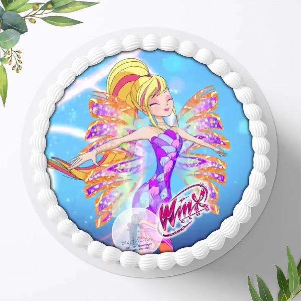 Winx Feen Elfen Tortenaufleger Ø 20cm, 0543w