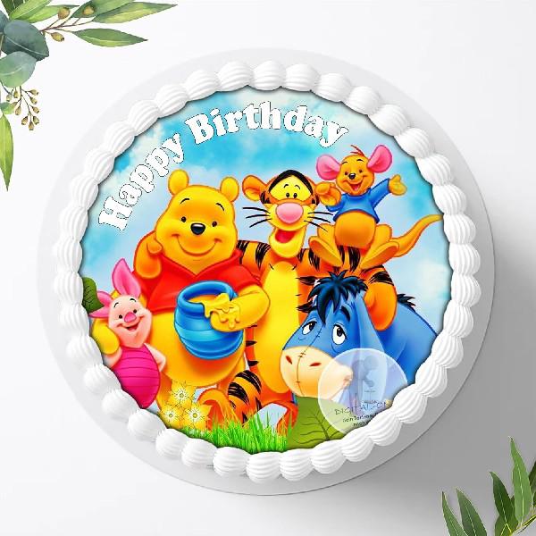Winnie Pooh Tortenaufleger Ø 20cm, 0560w