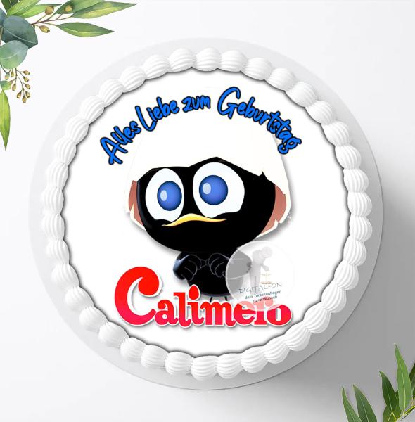 Calimero Tortenaufleger Ø 20cm, 0615w