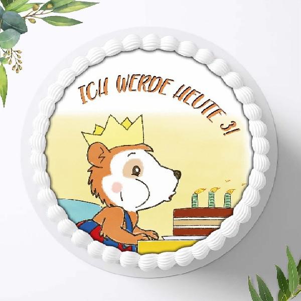 Preview: Bobo,  Tortenaufleger Ø 20cm, 0704c