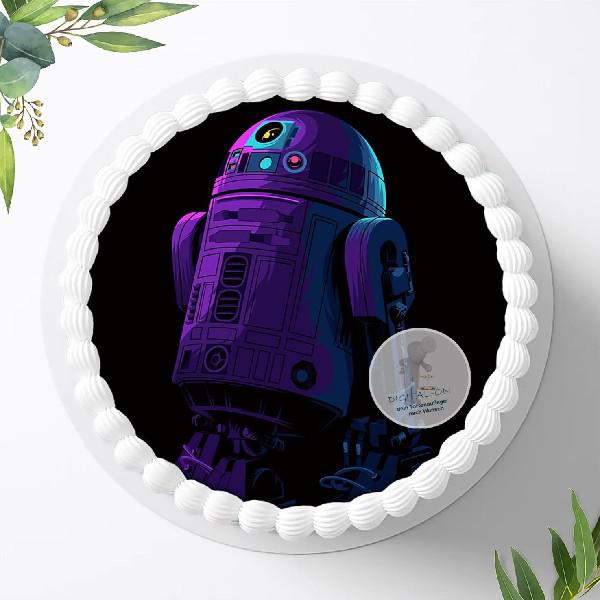 Preview: Star Wars Tortenaufleger Ø 20cm, 0739w