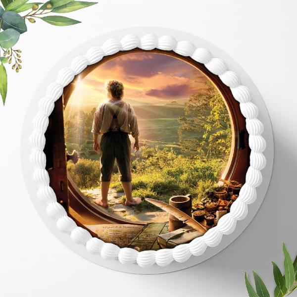 Preview: Der Herr der Ringe Tortenaufleger Ø 20cm, 0840w