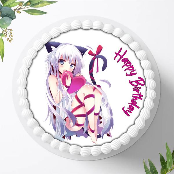 Anime Manga Tortenaufleger Ø 20cm, 0876w