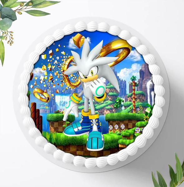 Preview: SONIC Tortenaufleger Ø 20cm, 0876z
