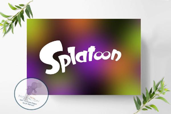 Splatoon Tortenaufleger A4, 0885z