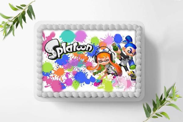 Splatoon Tortenaufleger A4, 0887z