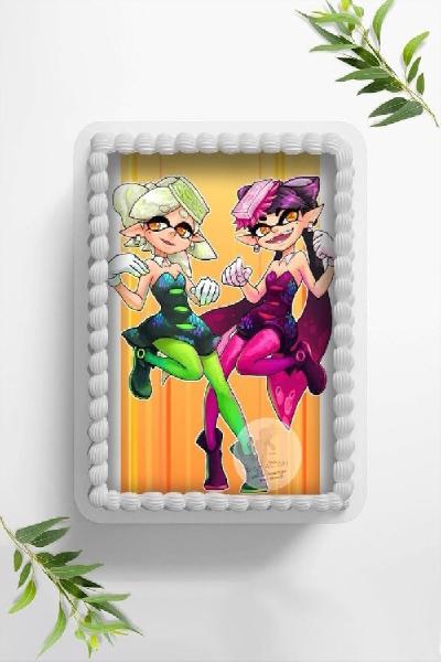 Splatoon Tortenaufleger A4, 0944z