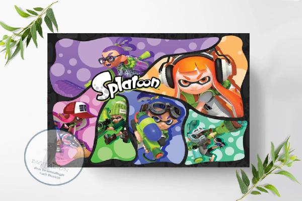Splatoon Tortenaufleger A4, 0945z