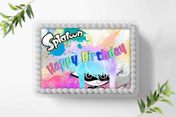 Splatoon Tortenaufleger A4, 0948z