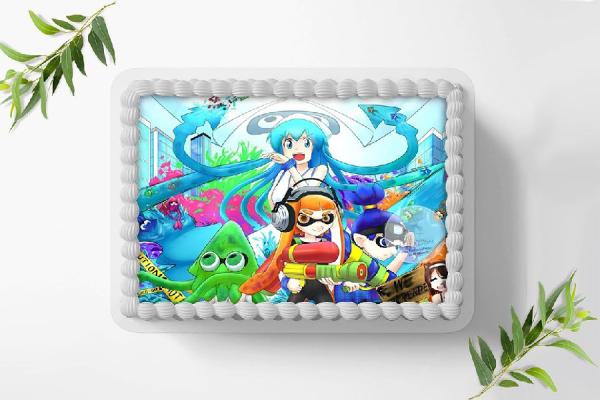 Splatoon Tortenaufleger A4, 0950z
