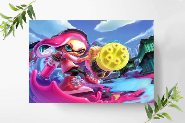 Splatoon Tortenaufleger A4, 0951z