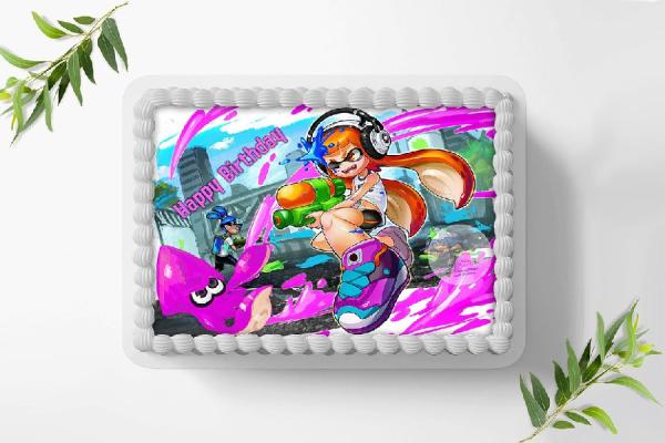Splatoon Tortenaufleger A4, 0955z