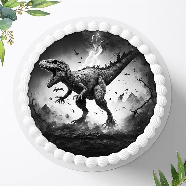 Dinosaurier Tortenaufleger Ø 20cm, 1207z