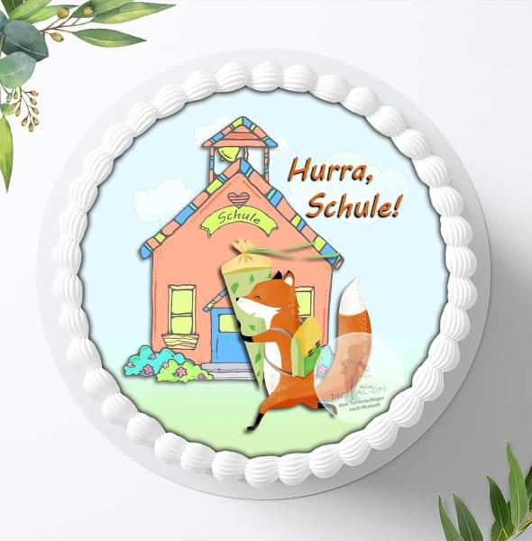 Schulanfang  Tortenaufleger Ø 20cm, 0093c