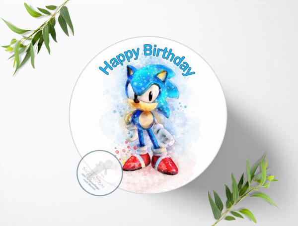 SONIC Tortenaufleger Ø 20cm, 0101z