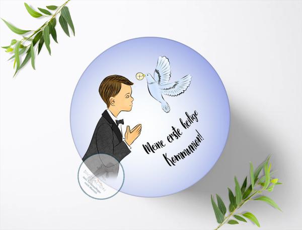 Kommunion Tortenaufleger Ø 20cm, 0176c