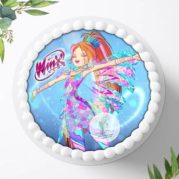 Winx Feen Elfen Tortenaufleger Ø 20cm, 0538w
