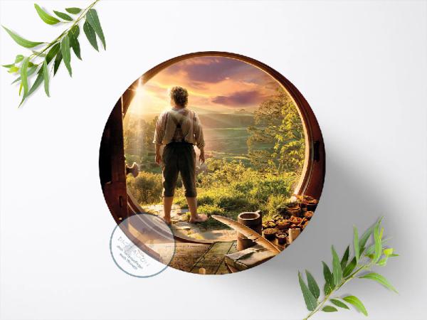 Der Herr der Ringe Tortenaufleger Ø 20cm, 0840w