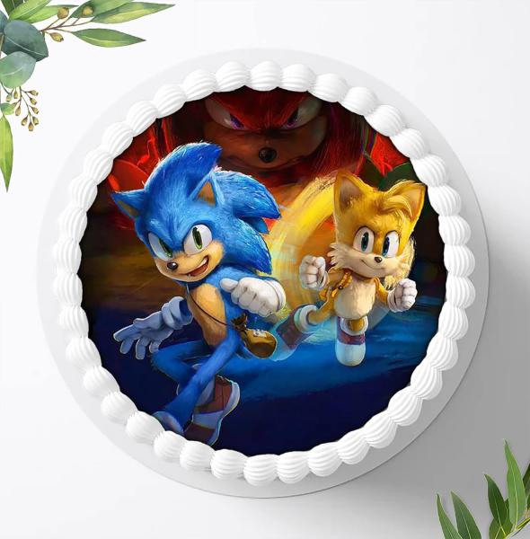 SONIC Tortenaufleger Ø 20cm, 0877z