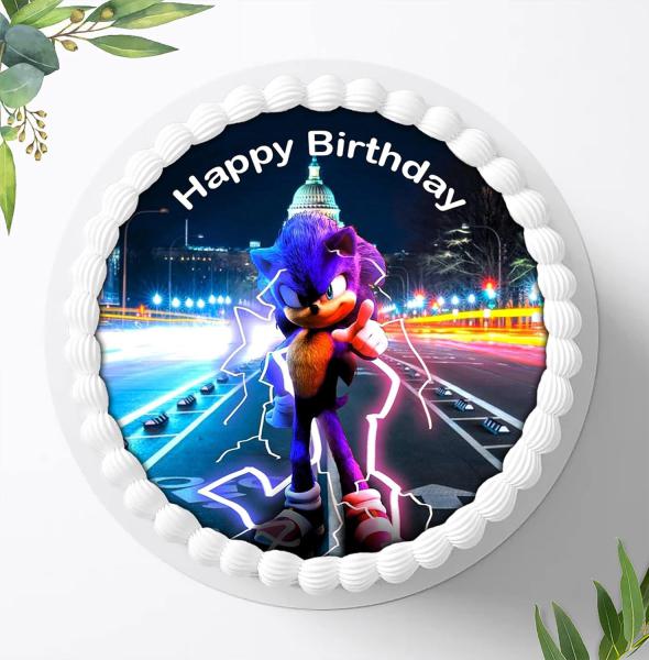 SONIC Tortenaufleger Ø 20cm, 0927z