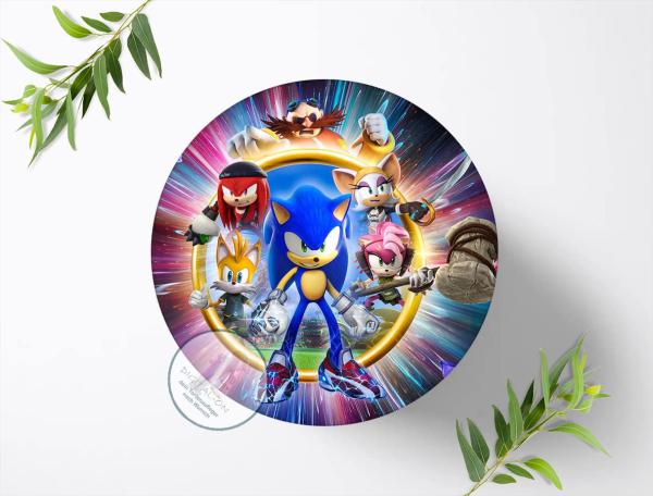 SONIC Tortenaufleger Ø 20cm, 0989z