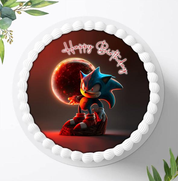 SONIC Tortenaufleger Ø 20cm, 1066z